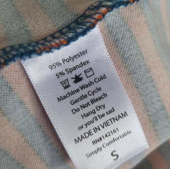 LuLaRoe Cassie Geometric & Striped Skirt / NWT / S - Picture 3 of 8